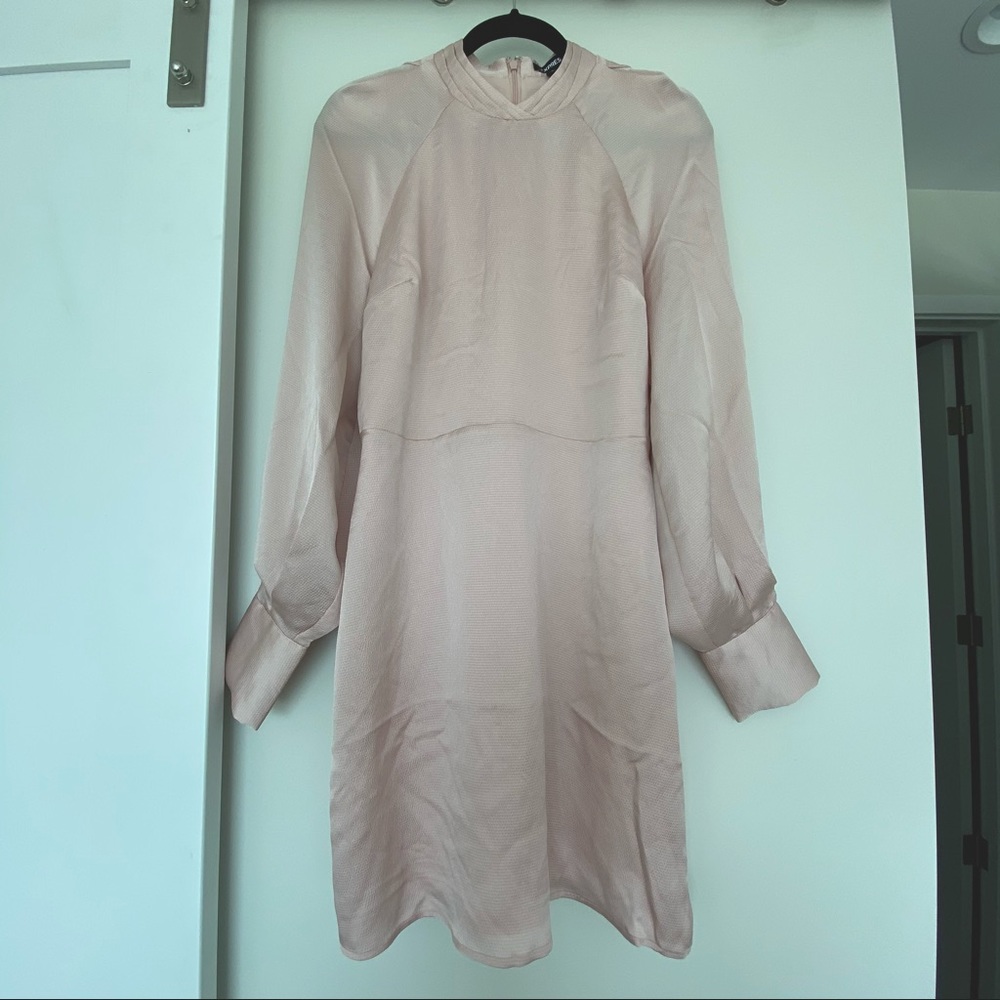 Light Pink Silk Dress